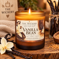 Vanilla Bean Candle | 10 oz Hand-Poured Coconut Soy Candle  ✨ Product Description