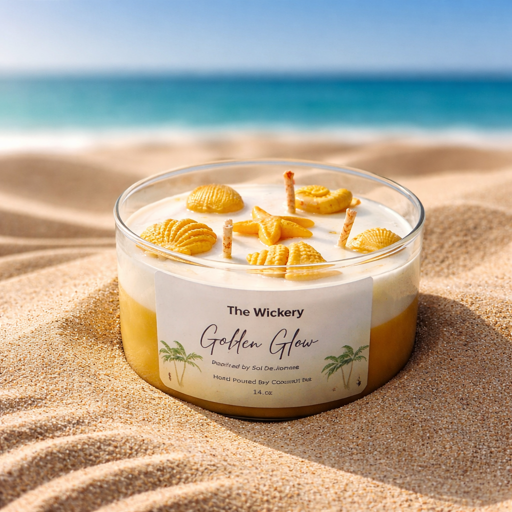 Sol de Janeiro Inspired Candle | Vanilla, Pistachio, Caramel Scent, 16 oz Soy Coconut Wax