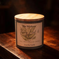 Bay Leaf Tobacco Candle | Earthy Herbal Rustic Home Fragrance | Hand Poured Soy Candle