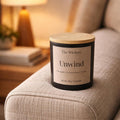 Unwind – Relaxing Soy Candle | Pineapple, White Tea & Sandalwood | Hand Poured by The Wickery