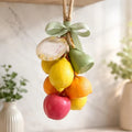 Orchard & Citrus Goat Milk Soap on a Rope | Kitchen Hanging Fruit Soap