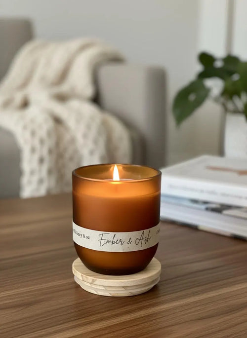 Amberwood Collection Candle Trio, Woodsy Luxury Scents