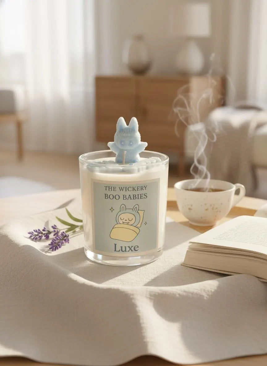 The Wickery Boo Babies Candle Collection | Hand-Poured Character Candles | Whimsical Collectible Scented Candles