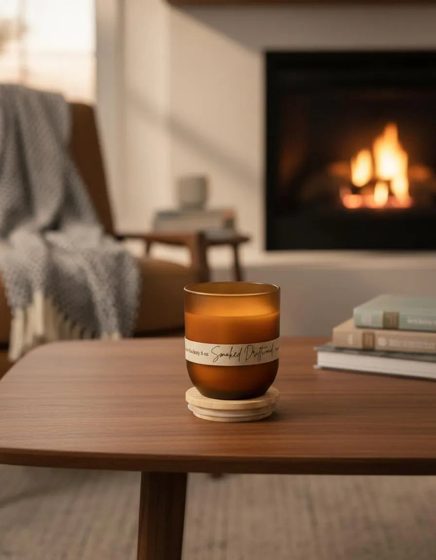 Amberwood Collection Candle Trio, Woodsy Luxury Scents