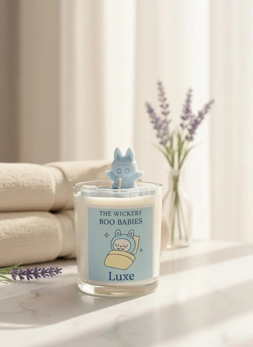 The Wickery Boo Babies Candle Collection | Hand-Poured Character Candles | Whimsical Collectible Scented Candles