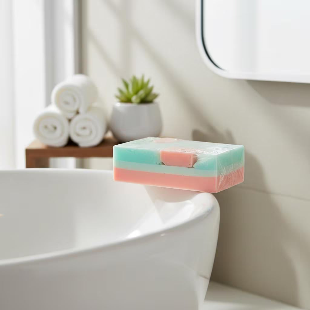 The Petals & Dew Soap Floral Goat Milk Soap Sweet Pea, White Tea and cucumber, Jasmine