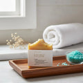Golden Tallow Soap Handmade Cold Process Natural Unscented Turmeric Soap Bar