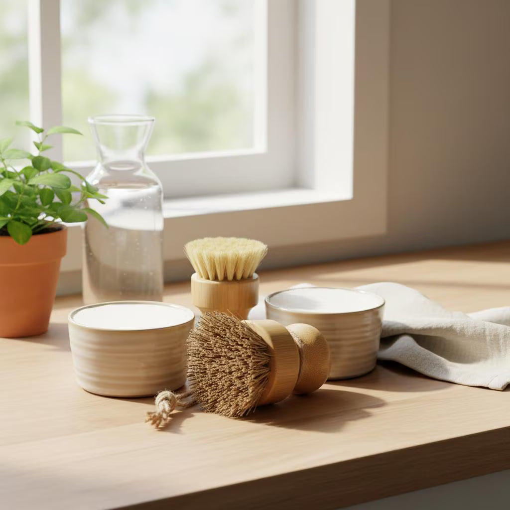 Tallow Dish Soap in Reusable Ceramic Ramekin Rosemary or Unscented