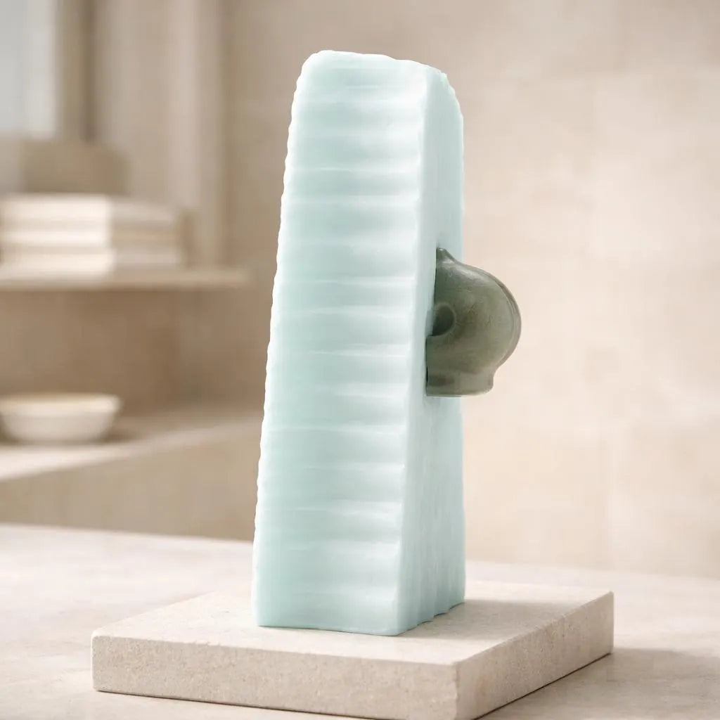 Green Tea Goat Milk Soap: Cucumber & Green Clay, Refreshing Handmade Bar