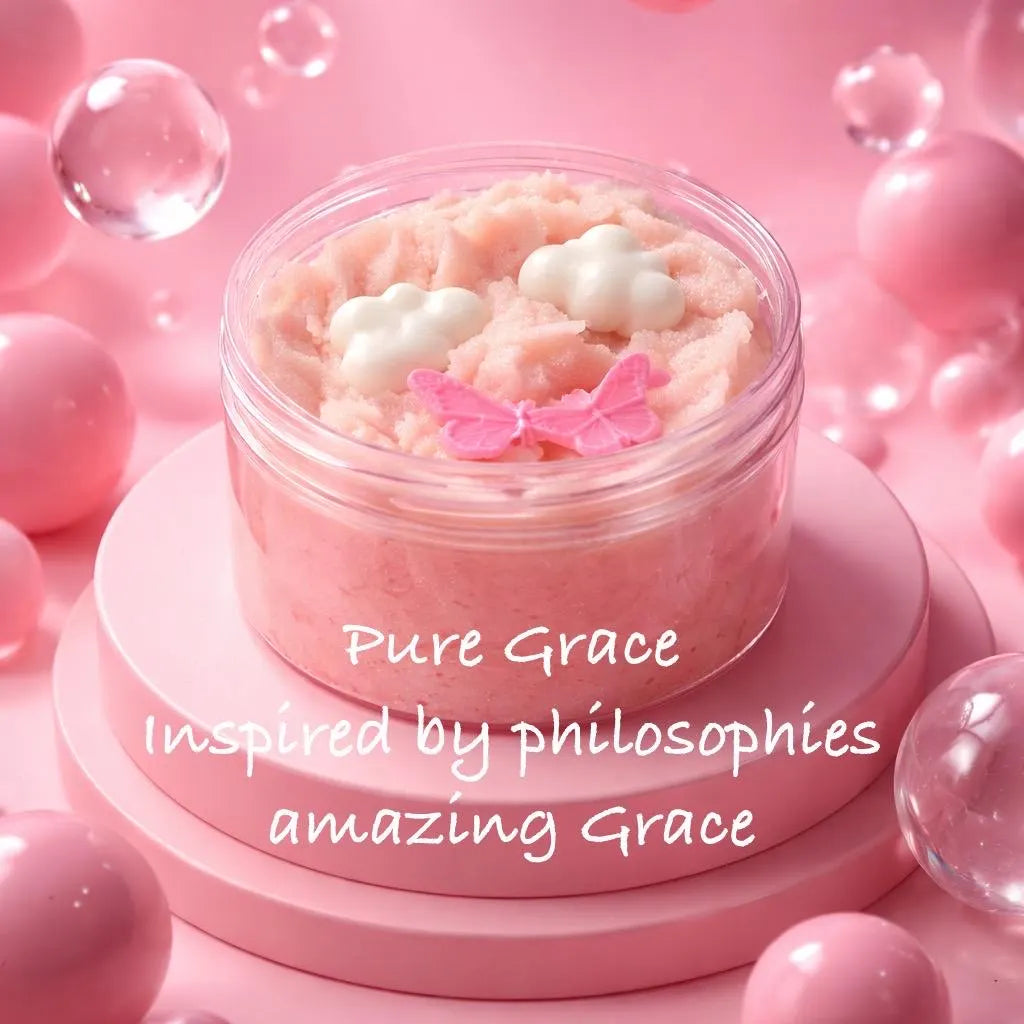 Whipped Foaming Sugar Scrub Exfoliating Body Scrub Moisturizing Handmade Skincare Earth and Ember