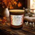 Apple Clove Coconut Soy Candle | Warm Autumn Spice Home Decor