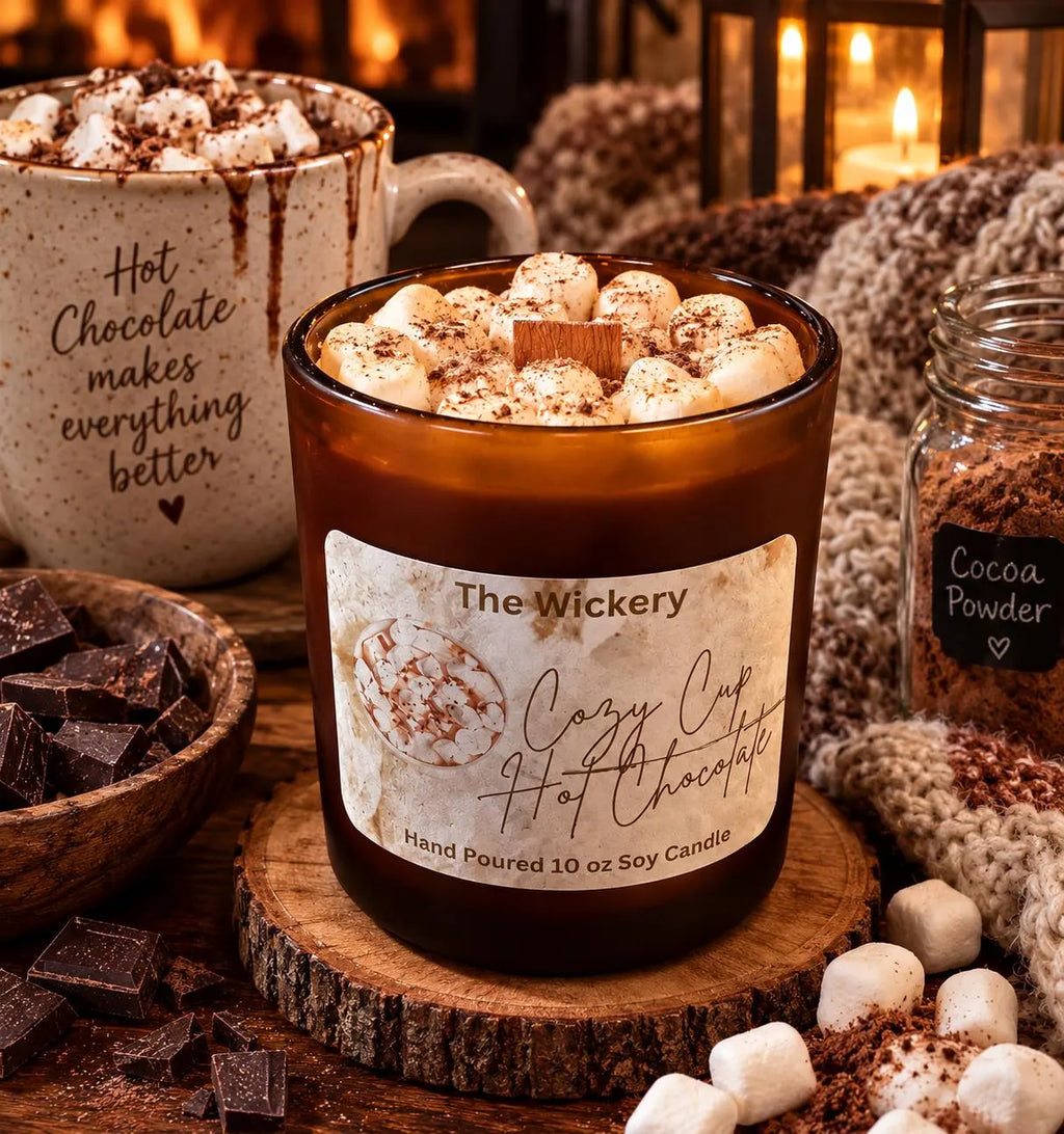 Hot Chocolate Candle – Cozy Cocoa Indulgence