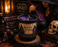 Witch’s Grimm Halloween Candle | Black Cherry, Patchouli, Vanilla Bean, Cedarwood (10 oz Coconut Soy)