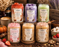 Handmade Coconut Soy Latte Candles, Iced Latte Appearance, Coffee Lover Gift