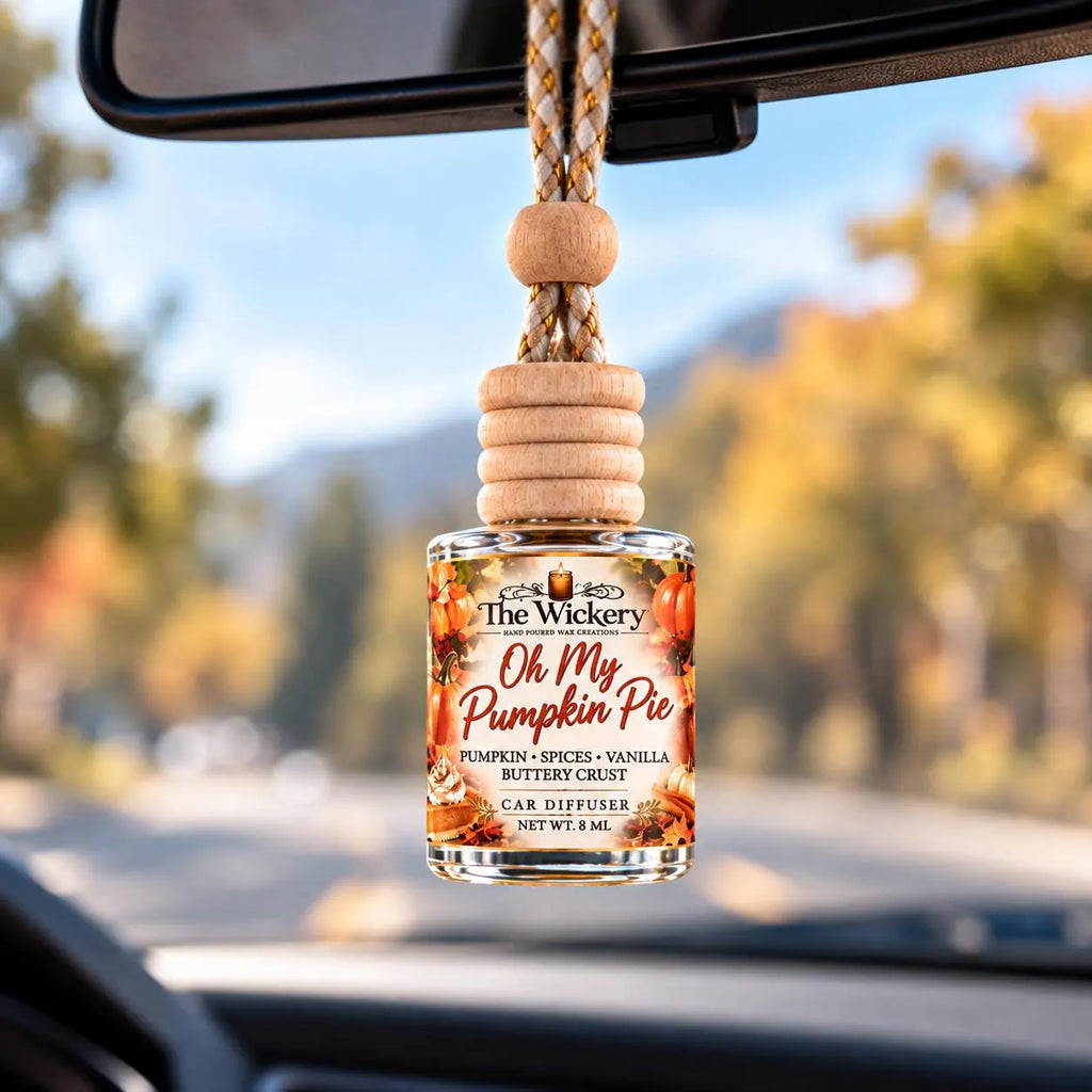 The Wickery Car Diffuser | 8 mL Hanging Fragrance